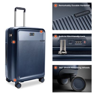 Sympatico Medium Expandable Spinner Suitcase