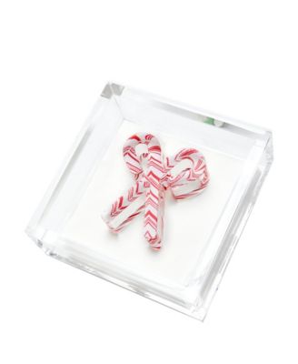 Tara Wilson Designs Cocktail Napkin Holder Candy Canes