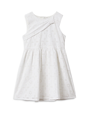 Reiss Girls' Mabel Eyelet Dress - Little Kid In White