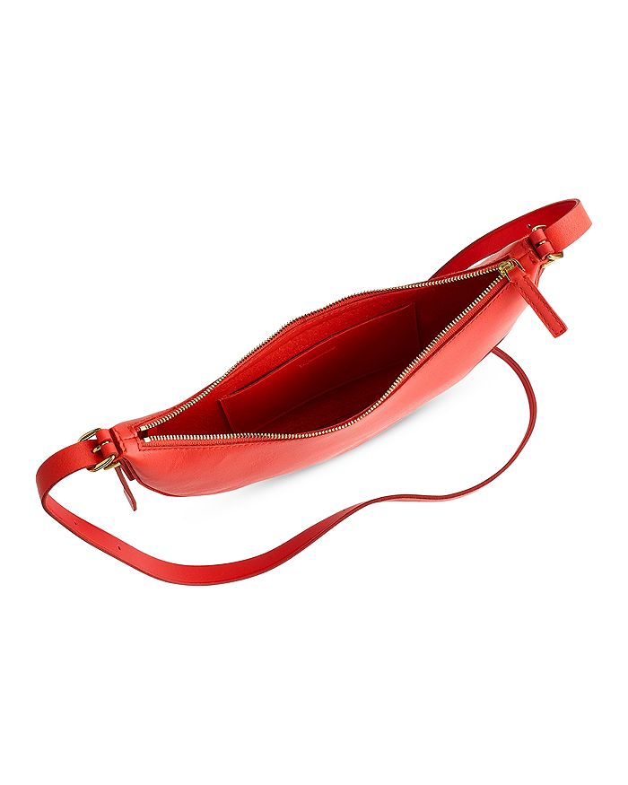 Madewell The Essential Convertible Top Handle Crossbody Mini Bag In Himalayan Orange