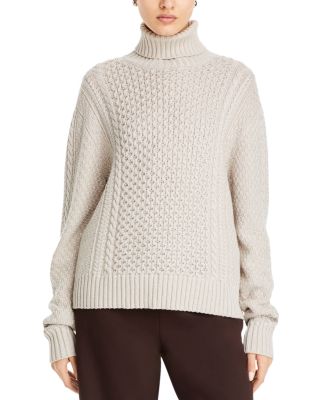 Fabiana Filippi - Turtleneck Cable Knit Sweater