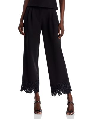 Bcbgmaxazria Lace Trim Pants