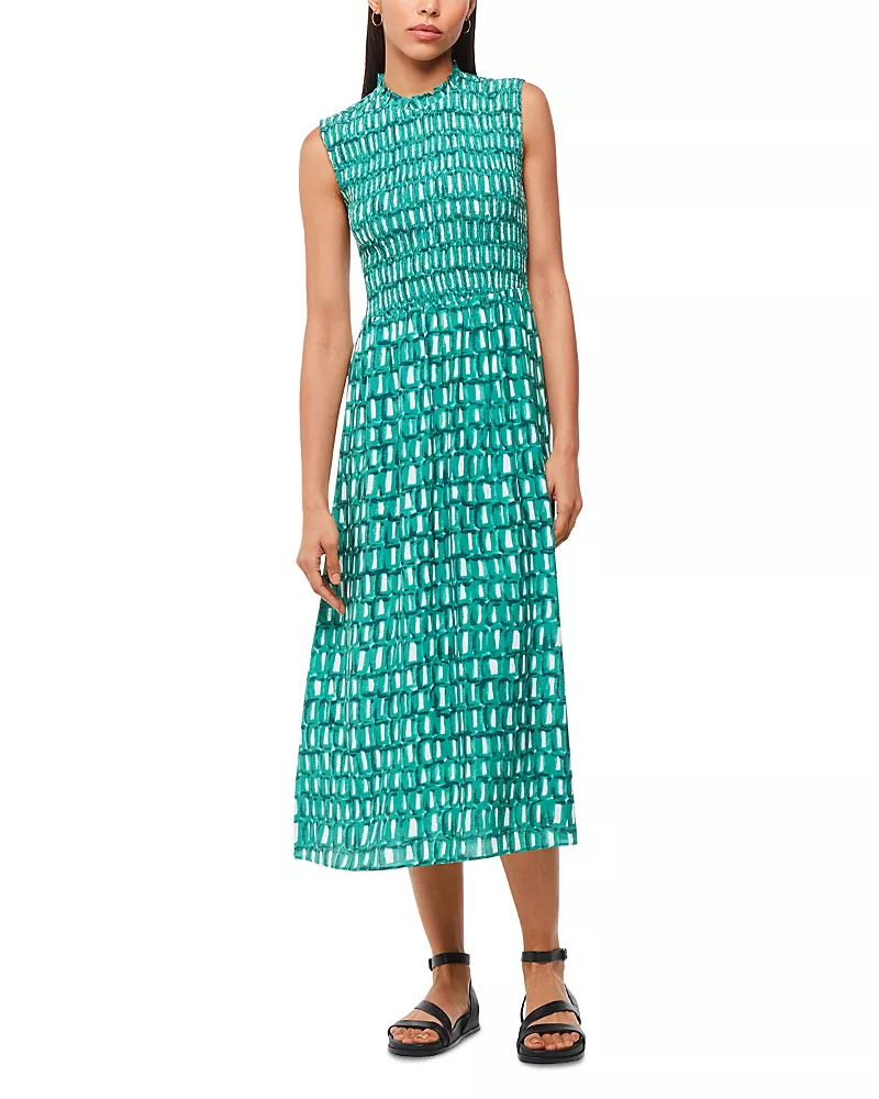 Whistles Linked Smudge Heidi Dress