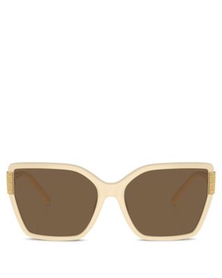 Flat Eleanor Square Sunglasses, 58mm