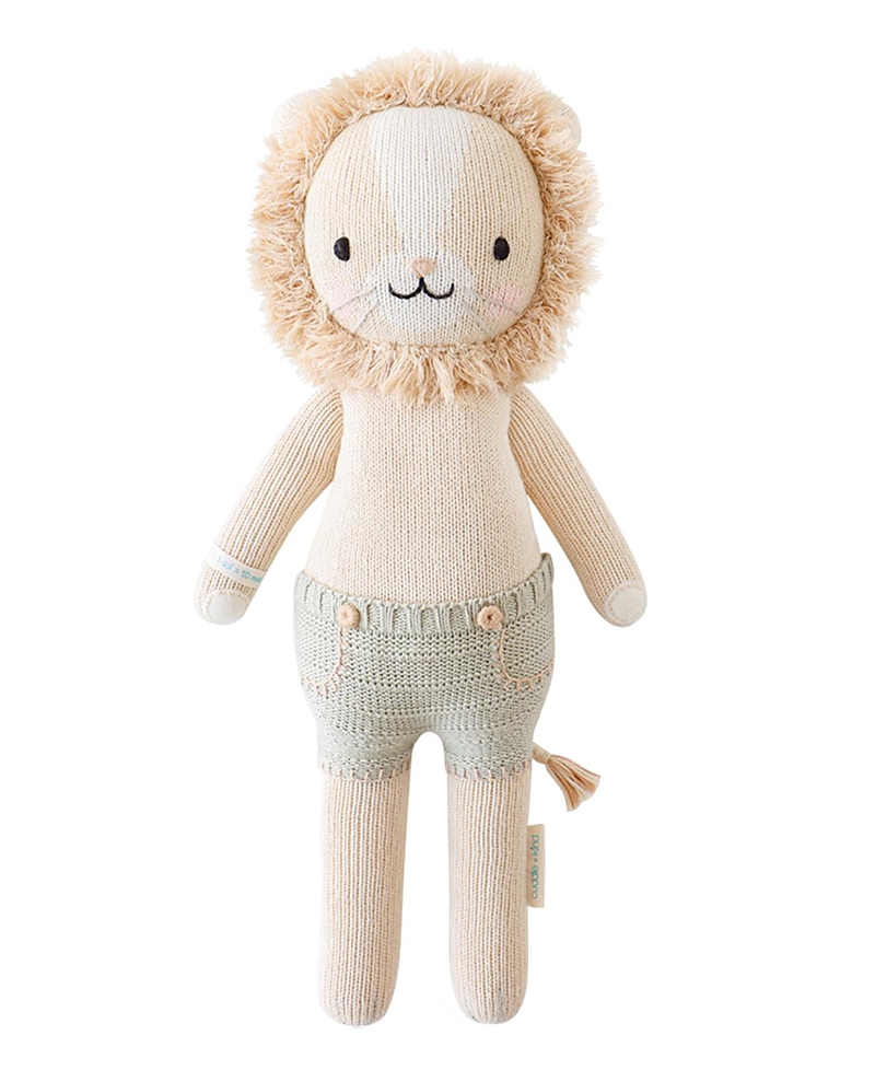 CUDDLE AND KIND CUDDLE+KIND CUDDLE+KIND REGULAR SAWYER THE LION 0 - AGES 0-24 MONTHS