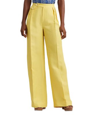Ralph Lauren - High Rise Wide Leg Pants
