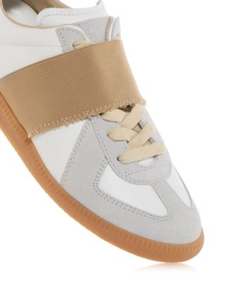 Women's Replica Elastic Band Low Top Sneakers