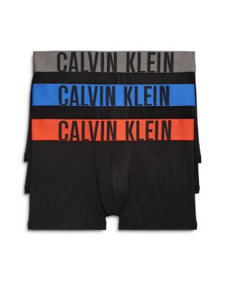 Calvin Klein - Intense Power Logo Waistband Micro Low Rise Trunks, Pack of 3