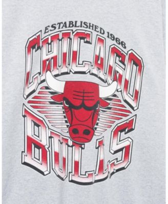 Unisex Bulls Chrome Lines Crew Fleece Sweatshirt