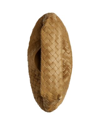 Small Hop Intrecciato Leather Shoulder Bag