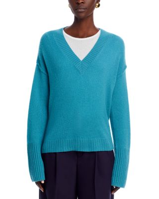 Outer Seam V Neck Pullover- Exclusive