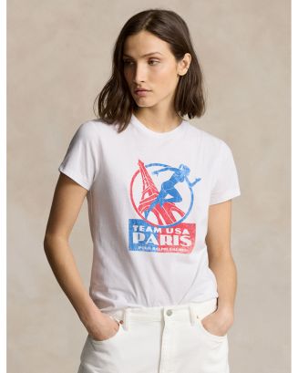 Ralph Lauren Team USA Graphic Jersey Tee | Bloomingdale's
