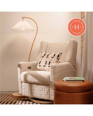 Kiwi Teddy Loop Electronic Recliner and Swivel Glider with USB Port