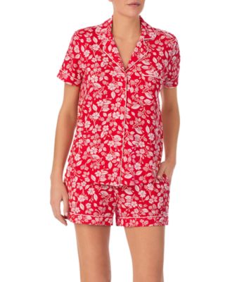 kate spade new york Floral Print Sleep Shirt & Shorts