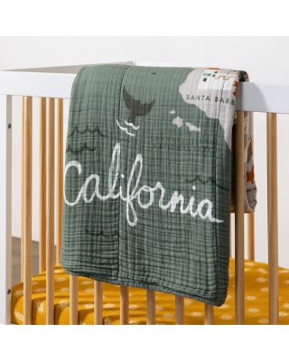 Quilt in 3 Layer GOTS Certified Organic Muslin Cotton