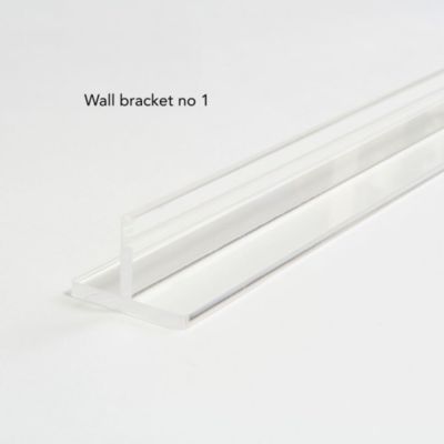 Wall Mounted Clear Pet Gate Zig Zag , 4 Panel