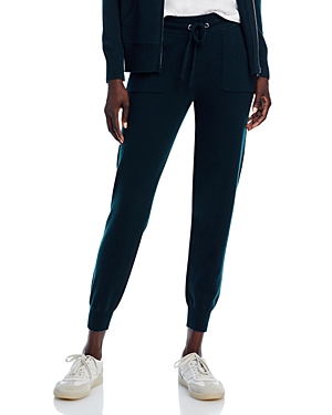 C By Bloomingdale's Cashmere Jogger Pants - Exclusive In Dark Green