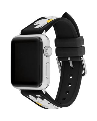 Apple Watch&reg; Black Silicone Strap, 38/40/41mm