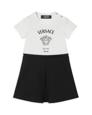 Versace - Girls' Medusa Milano Print Jersey Dress - Baby