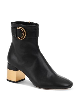 Chloé - Women's Alize Buckled Ankle Boots