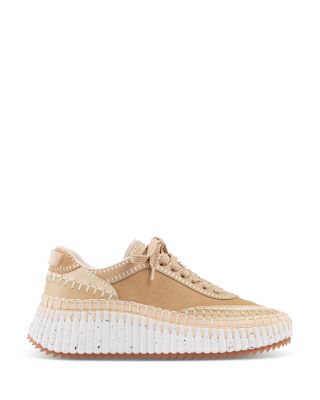 Women's Nama Suede Platform Low Top Sneakers