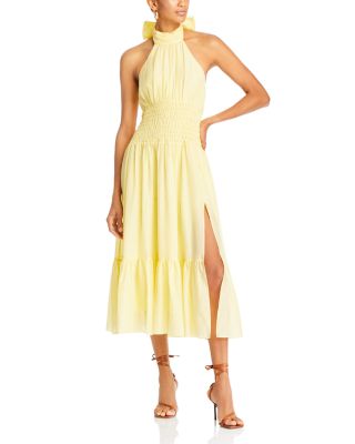 Cinq a Sept Dover Smocked Dress