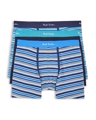 Paul Smith Logo Waistband Long Trunks, Pack of 3