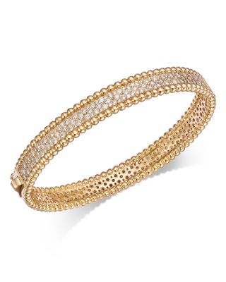 Bloomingdale's Fine Collection - Diamond Bangle Bracelet in 14K Yellow Gold, 3.75 ct. t.w.