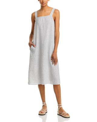 Eileen Fisher - Square Neck Linen Dress