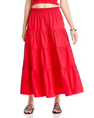 Aqua Ellery Set Skirt - 100% Exclusive In Red