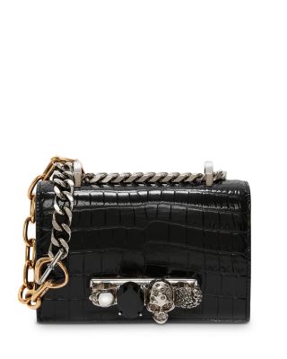 Alexander McQUEEN Mini Jeweled Satchel
