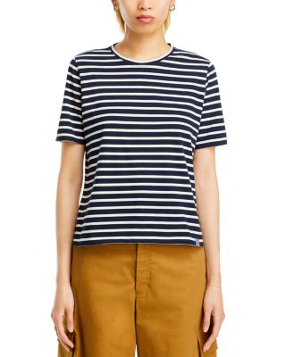 The Modern Striped Cotton Tee