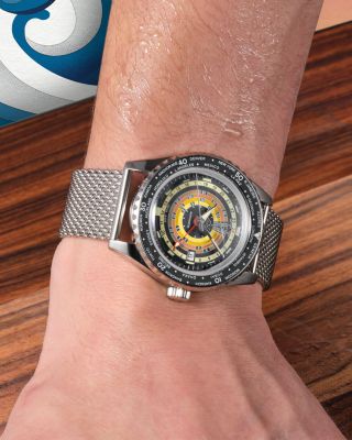 Ocean Star Tribute Decompression Worldtimer Watch, 41mm