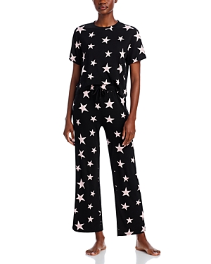 HONEYDEW PRINTED PAJAMA SET