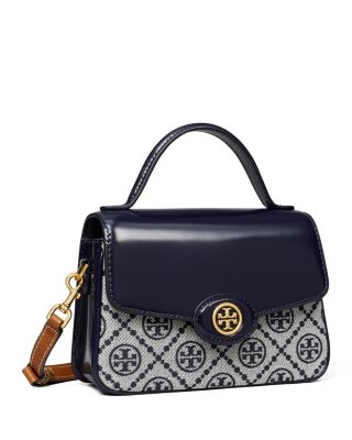 Robinson T Monogram Small Top Handle Bag