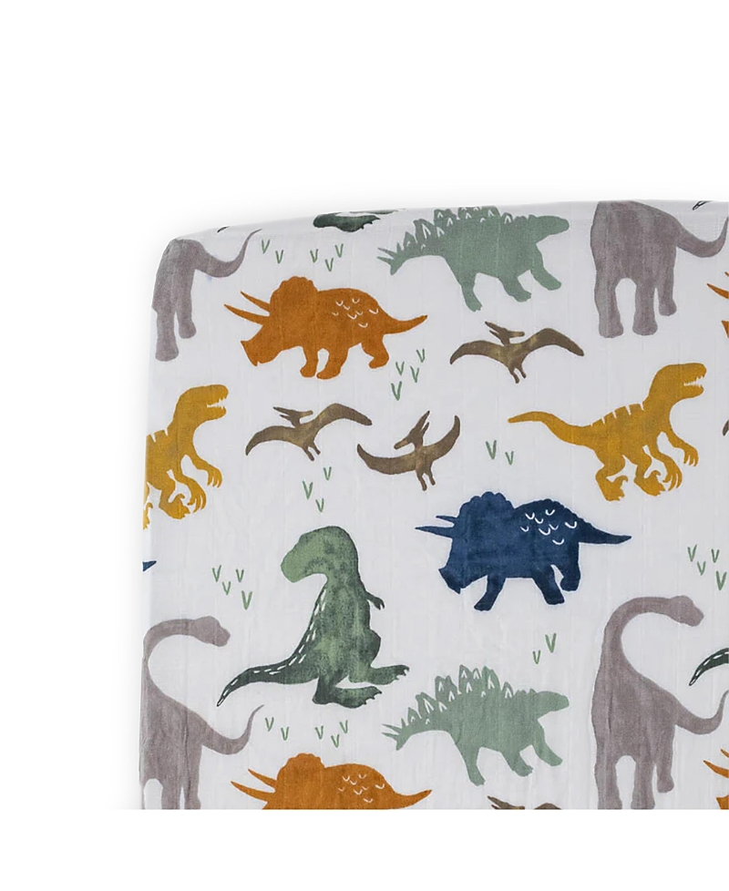 Little Unicorn Unisex Cotton Muslin Crib Sheet - Baby