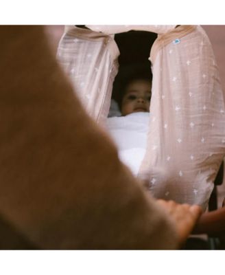 Unisex Cotton Muslin Car Seat Canopy - Baby