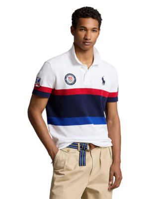 Polo Ralph Lauren Team USA Custom Slim Fit Polo Shirt Bloomingdale's