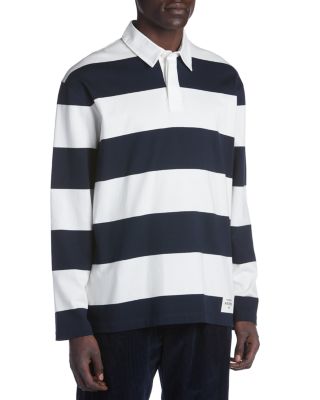 Moncler - Long Sleeve Striped Rugby Shirt