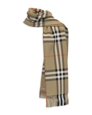Check Cashmere Scarf