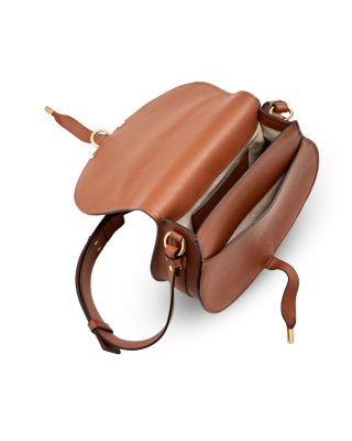 Marcie Leather Saddle Bag