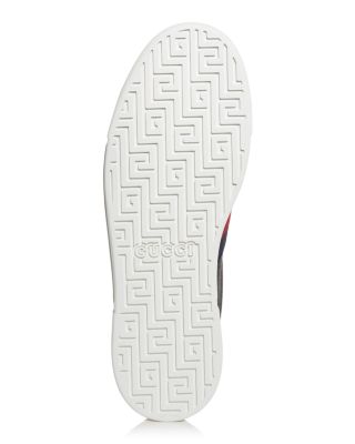 Men's Ace Canvas and Leather Sneakers