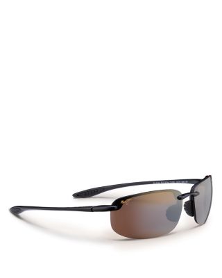 Hookipa Rimless Rectangular Sunglasses, 64mm
