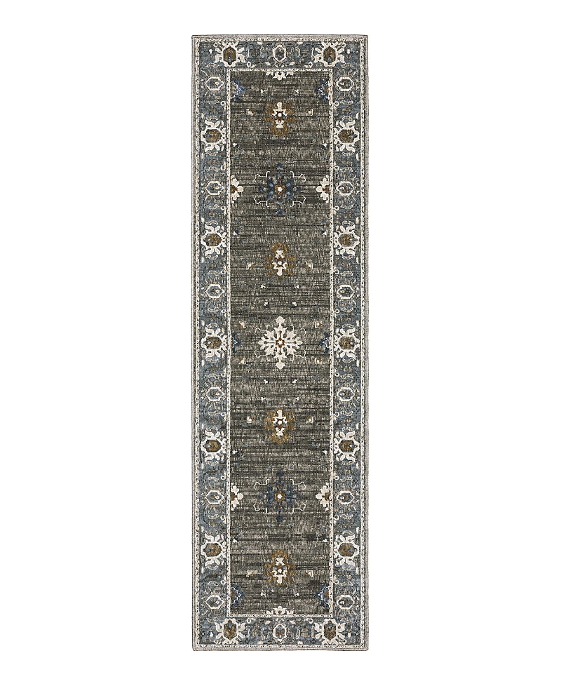 Oriental Weavers Ellington Ell09 Runner Area Rug, 2'3 X 7'6 In Gray