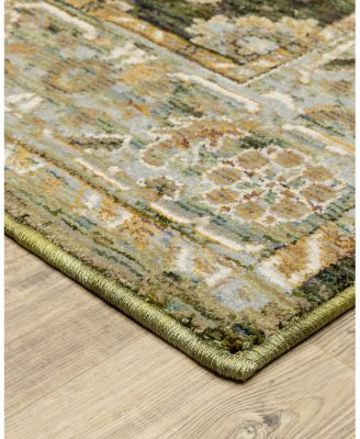 Oriental Weavers Andorra 2417B Runner Area Rug, 2'6" x 12'