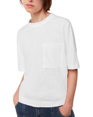 Whistles - Pocket Crewneck Tee
