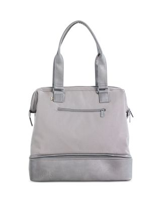 BÉIS - The Convertible Mini Weekender Bag in Gray