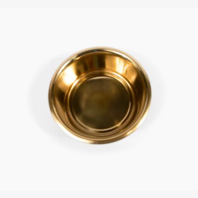 Small Double Bowl Pet Feeder, 1 Pint Bowls