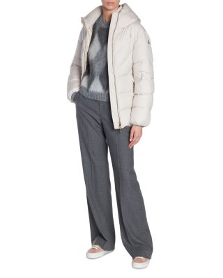◆ベルトが可愛い◆モンクレール Moncler BROSSE Moncler Brosse Belted Puffer Jacket | Neiman Marcus