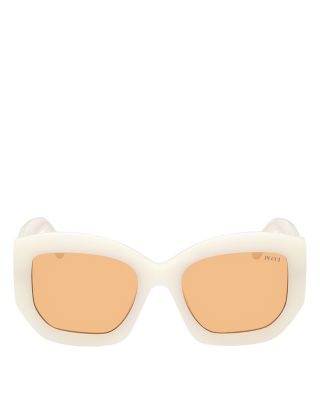 Geometric Sunglasses, 54mm